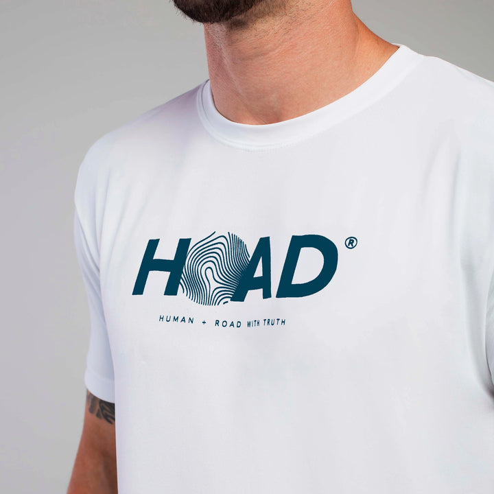 Camiseta Unisex Hoad Runflow® - Hoad -  Branco / Azul Petróleo / P-Branco / Azul Petróleo / M-Branco / Azul Petróleo / G-Branco / Azul Petróleo / GG-Branco / Laranja Flúor / P-Branco / Laranja Flúor / M-Branco / Laranja Flúor / G-Branco / Laranja Flúor / GG-Cinza / Rosa Flúor / P-Cinza / Rosa Flúor / M