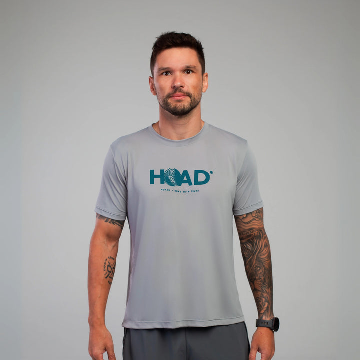 Camiseta Unisex Hoad Runflow® - Hoad -  Branco / Azul Petróleo / P-Branco / Azul Petróleo / M-Branco / Azul Petróleo / G-Branco / Azul Petróleo / GG-Branco / Laranja Flúor / P-Branco / Laranja Flúor / M-Branco / Laranja Flúor / G-Branco / Laranja Flúor / GG-Cinza / Rosa Flúor / P-Cinza / Rosa Flúor / M