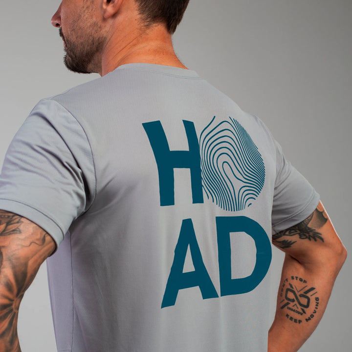 Camiseta Unisex Hoad Runflow® - Hoad -  Branco / Azul Petróleo / P-Branco / Azul Petróleo / M-Branco / Azul Petróleo / G-Branco / Azul Petróleo / GG-Branco / Laranja Flúor / P-Branco / Laranja Flúor / M-Branco / Laranja Flúor / G-Branco / Laranja Flúor / GG-Cinza / Rosa Flúor / P-Cinza / Rosa Flúor / M