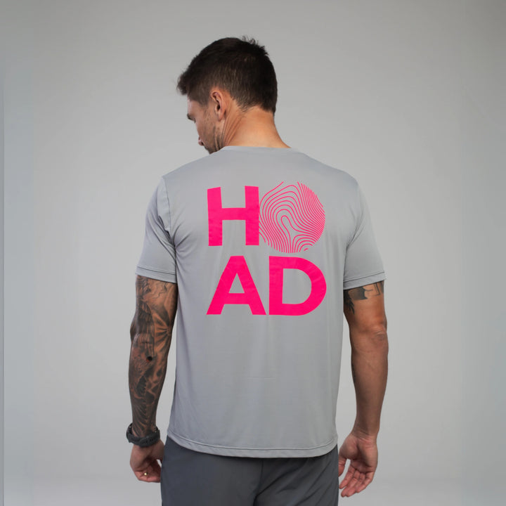 Camiseta Unisex Hoad Runflow® - Hoad -  Branco / Azul Petróleo / P-Branco / Azul Petróleo / M-Branco / Azul Petróleo / G-Branco / Azul Petróleo / GG-Branco / Laranja Flúor / P-Branco / Laranja Flúor / M-Branco / Laranja Flúor / G-Branco / Laranja Flúor / GG-Cinza / Rosa Flúor / P-Cinza / Rosa Flúor / M