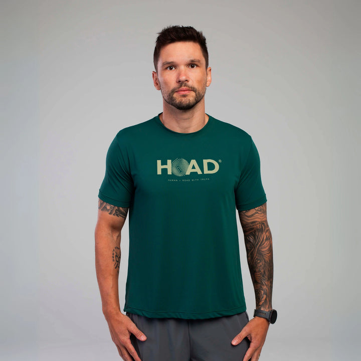 Camiseta Unisex Hoad Runflow® - Hoad -  Branco / Azul Petróleo / P-Branco / Azul Petróleo / M-Branco / Azul Petróleo / G-Branco / Azul Petróleo / GG-Branco / Laranja Flúor / P-Branco / Laranja Flúor / M-Branco / Laranja Flúor / G-Branco / Laranja Flúor / GG-Cinza / Rosa Flúor / P-Cinza / Rosa Flúor / M