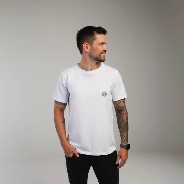 Camiseta Hoad Essence Pima® - Hoad -  Preto / P-Branco / P-Preto / M-Branco / M-Preto / G-Branco / G-Preto / GG-Branco / GG