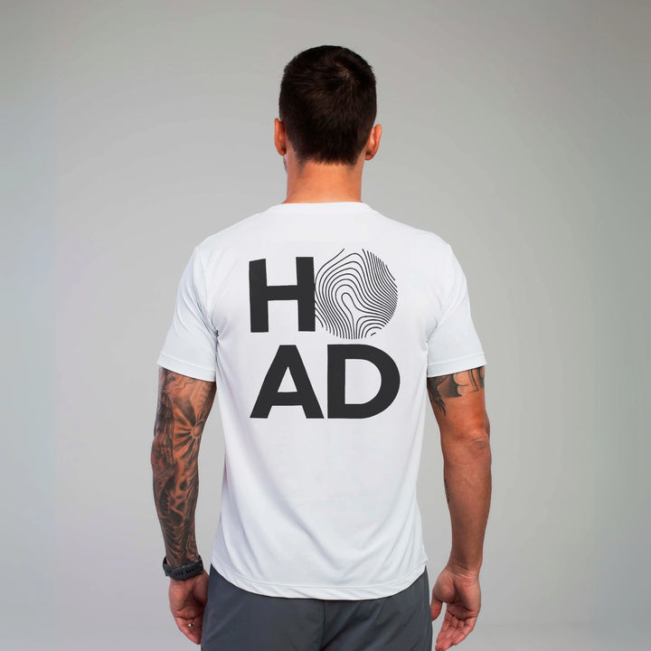 Camiseta Unisex Hoad Runflow® - Hoad -  Branco / Azul Petróleo / P-Branco / Azul Petróleo / M-Branco / Azul Petróleo / G-Branco / Azul Petróleo / GG-Branco / Laranja Flúor / P-Branco / Laranja Flúor / M-Branco / Laranja Flúor / G-Branco / Laranja Flúor / GG-Cinza / Rosa Flúor / P-Cinza / Rosa Flúor / M