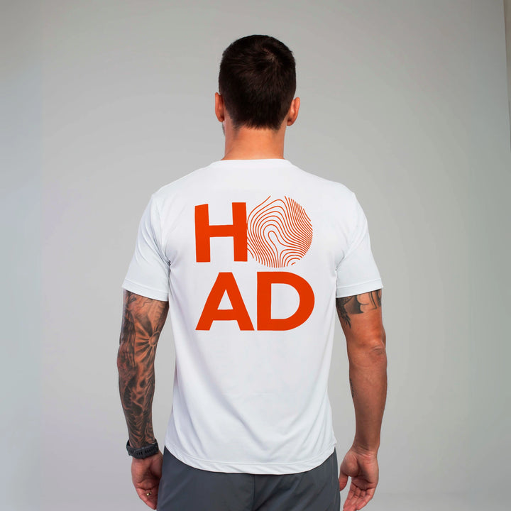 Camiseta Unisex Hoad Runflow® - Hoad -  Branco / Azul Petróleo / P-Branco / Azul Petróleo / M-Branco / Azul Petróleo / G-Branco / Azul Petróleo / GG-Branco / Laranja Flúor / P-Branco / Laranja Flúor / M-Branco / Laranja Flúor / G-Branco / Laranja Flúor / GG-Cinza / Rosa Flúor / P-Cinza / Rosa Flúor / M